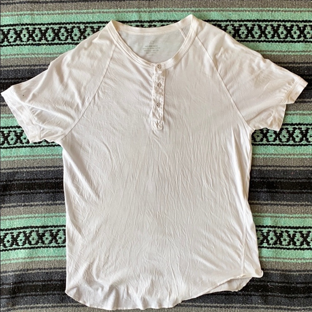 Save Khaki United Supima Henley